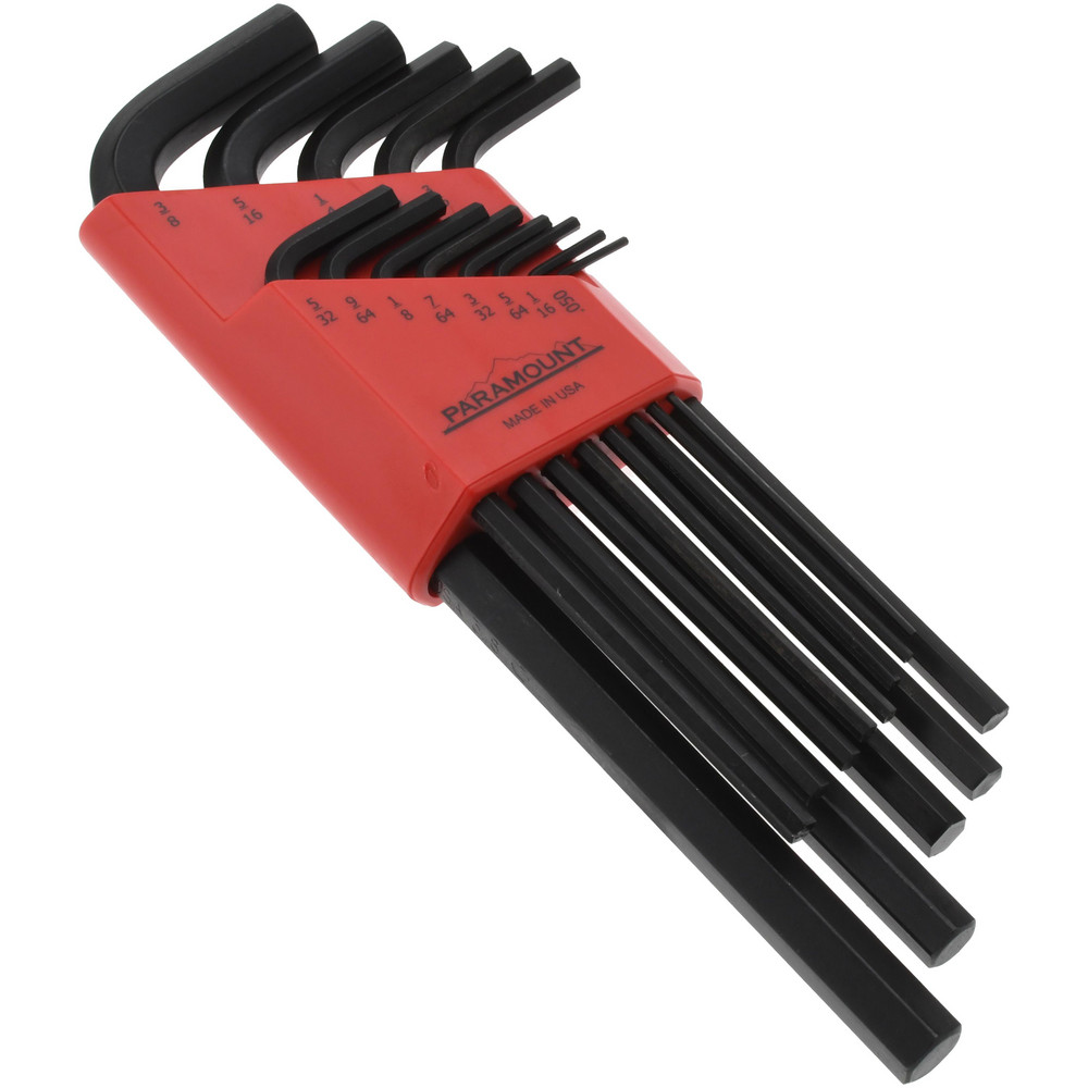 Picture of Brighton Best 529007 13 Pc Set .050-3/8 Long Arm Hex Key Sets Alloy 8650 (U.S.A.)